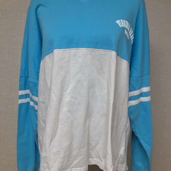 INFINITY JERSEY LONG SLEEVED BABY BLUE JERSEY - Picture 1 of 8